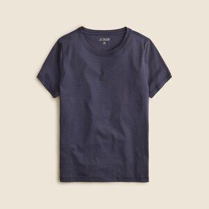 J.Crew Navy Pima cotton slim-fit T-shirt